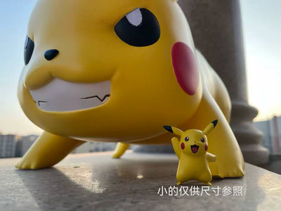 Pokémon Pikachu Ready for Battle 1/1，1/10 GK Statue - LD Studio [Pre-Order]