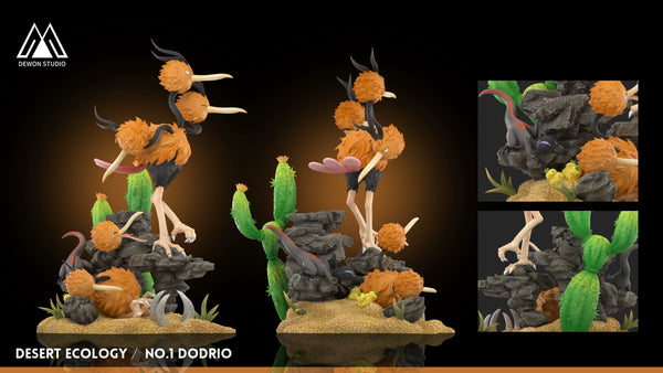 Pokémon Dodrio Ecological Evolution Group 1/20 GK Statue - Dewon Studio [Pre-Order]