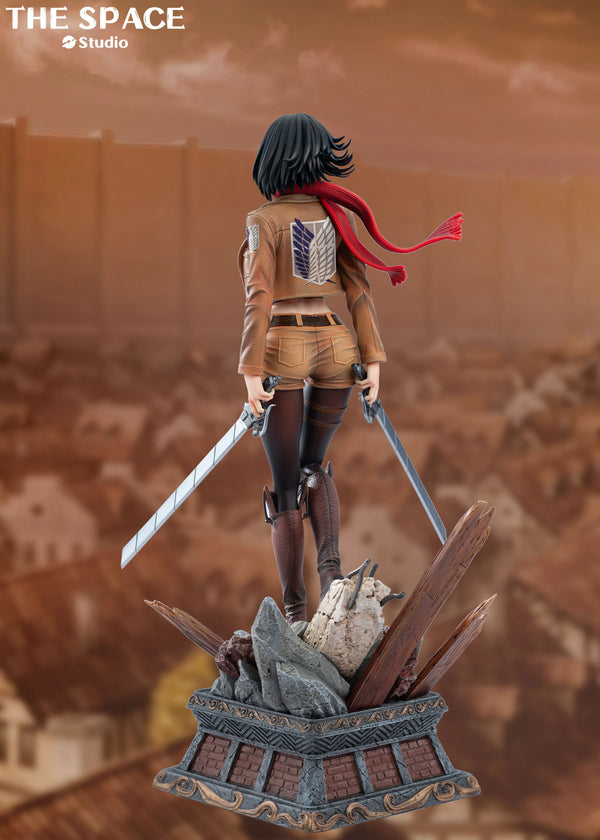 Attack on Titan Mikasa Ackerman GK Statue - The Space Studio [In-Stock]