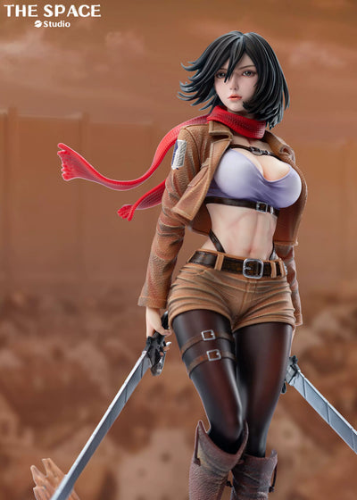 Attack on Titan Mikasa Ackerman GK Statue - The Space Studio [In-Stock]
