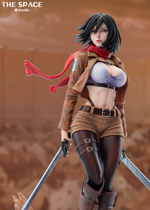 Attack on Titan Mikasa Ackerman GK Statue - The Space Studio [In-Stock]