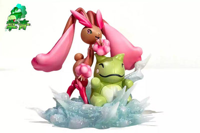 Pokémon Twenty-Eight Mansions Series Lopunny Evolution Group 1/20 GK Statue - Chang Qing Studio [In-Stock]