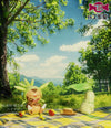 Pokémon Chikorita & Angry Bayleef & Esurient Chespin GK Statue - TS Studio [Pre-Order]
