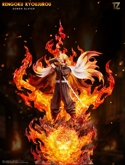 Demon Slayer Flame Hashira Kyojuro Rengoku 1/6 GK Statue - TZ Studio [Pre-Order]