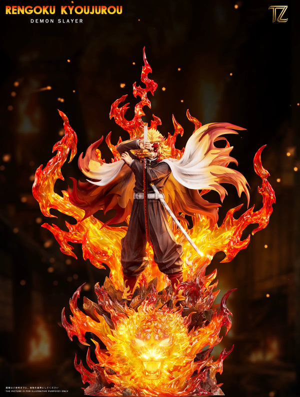 Demon Slayer Flame Hashira Kyojuro Rengoku 1/6 GK Statue - TZ Studio [Pre-Order]