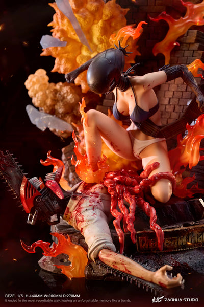 Chainsaw Man Reze Ver. Bomb Demon 1/5 GK Statue - Zao Hua Studio [Pre-Order]