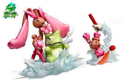 Pokémon Twenty-Eight Mansions Series Lopunny Evolution Group 1/20 GK Statue - Chang Qing Studio [In-Stock]