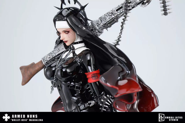 Armed Nun Series #1 Bullet-hexe Magdalena 1/4 Licensed Statue - UMBAR LOTUS Studio [Pre-Order]