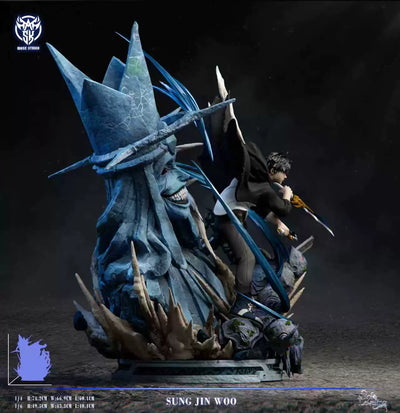 Solo Leveling Sung Jin Woo VS Praise the God GK Statue - Mask Studio [Pre-Order]