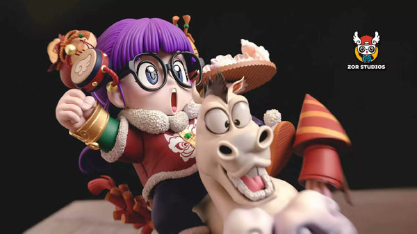 Dr. Slump 2026 Lunar New Year of the Horse Arale 1/6 GK Statue - ZOR Studio [Pre-Order]