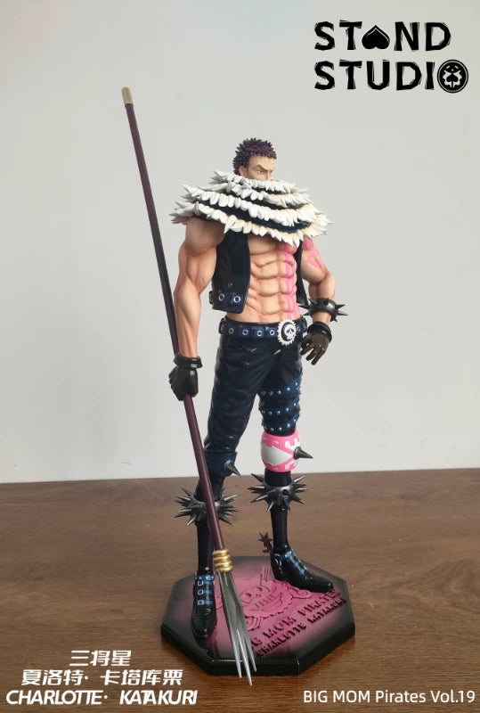 One Piece Big Mom Pirates #19 Three Sweet Commanders Charlotte Katakuri pop GK Statue - Stand Studio [Pre-Order]