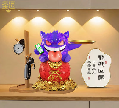Pokémon Money-bringing Gengar Storage Ornament GK Statue - Jin Yun Studio [In-Stock]