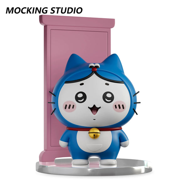 Chiikawa Hachiware Cosplay Doraemon GK Statue - Zhu Yi Wan Jia Studio & MOCKING Studio [Pre-Order]