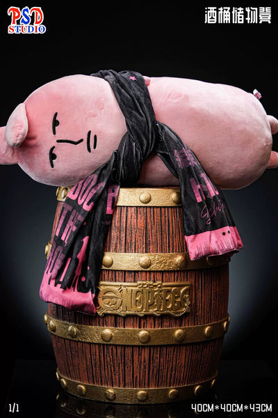 One Piece Tokyo Tower Straw Hat Themed Ornaments Barrel Storage Stool/Display Stand 1/1 GK Statue - PSD Studio [Pre-Order]