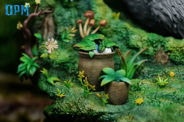 My Neighbor Totoro Hayao Miyazaki Desktop Scene Series 013 Totoro in the Tree Hole 1/6 GK Statue - OPM Studio [Pre-Order]