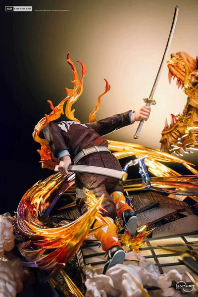 Demon Slayer Flaming Thunder God 1/5 GK Statue - Hamlet Studio [Pre-Order]
