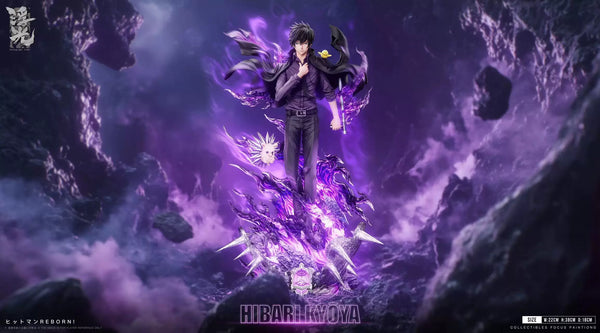 Katekyo Hitman Reborn Standing Posture Series Kyoya Hibari 1/6 GK Statue - Floating Light Studio [In-Stock]
