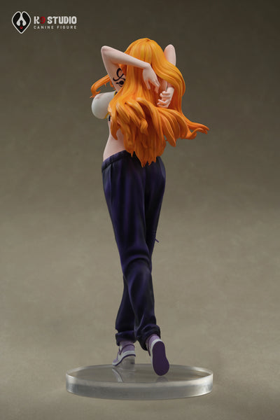 One Piece Straw Hat Basketball Team 1/6 Nami Full-Body GK Statue - K9 Studio [In-Stock]