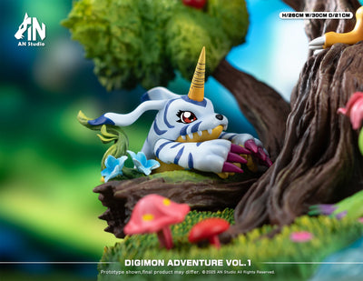Digimon Digimon Desktop Ecology Series #1 MH GK Statue - AN Studio [In-Stock]