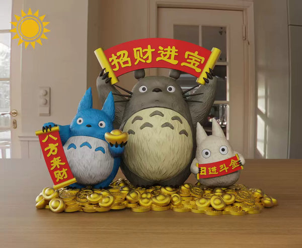 My Neighbor Totoro Hayao Miyazaki Totoro Bring Wealth Series GK Statue - Sun Toys Studio [Pre-Order]
