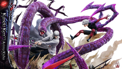 Tokyo Ghoul Kishou Arima VS Kaneki Ken 1/6 GK Statue - Black Goat Studio [Pre-Order]