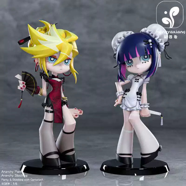 Panty & Stocking with Garterbelt Panty & Stocking 1/6 GK Statue - Meng Ya Xiang Studio [Pre-Order]
