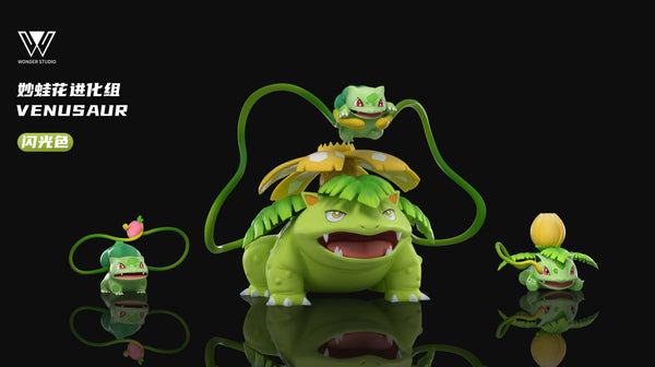 Pokémon Venusaur Evolution Group 1/20 GK Statue - Wonder Studio [In-Stock]