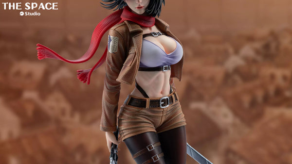 Attack on Titan Mikasa Ackerman GK Statue - The Space Studio [In-Stock]