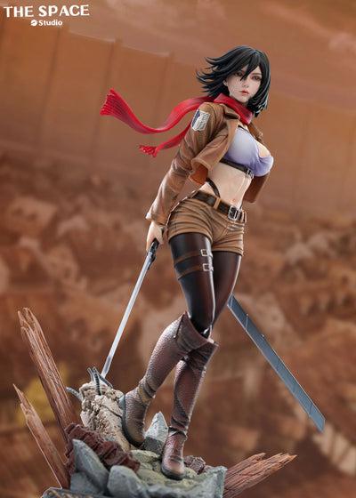 Attack on Titan Mikasa Ackerman GK Statue - The Space Studio [In-Stock]