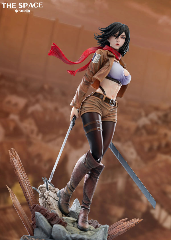 Attack on Titan Mikasa Ackerman GK Statue - The Space Studio [In-Stock]