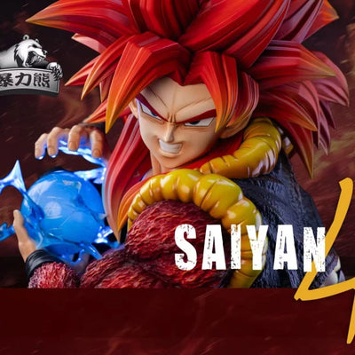Dragon Ball Super Saiyan 4 Gogeta Bust GK Statue - Violent Bear Studio [In-Stock]