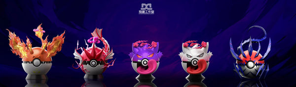 Pokémon #4 Eternatus Transformation Poké Ball 1/1 GK Statue - Dao Dan Studio [Pre-Order]