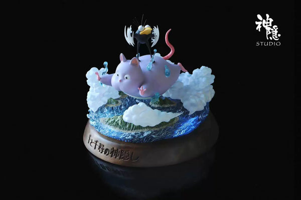 Spirited Away Encounter Series Totoro Floating Journey in the Clouds GK Statue - Shen Yin Studio [In-Stock]