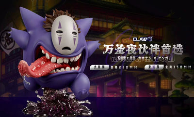 Pokémon No-Face & Gengar Halloween 1/6 GK Statue - Claw Studio [Pre-Order]