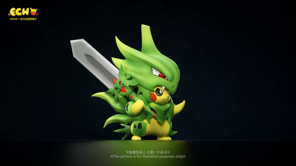 Pokémon Pikachu Cosplay Mega Tyranitar GK Statue - ECHO Studio [Pre-Order]