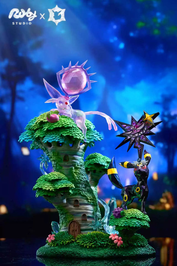 Pokémon Terastal Eevee Forest #3 Sun and Moon GK Statue - Ruby Studio [Pre-Order]