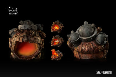 Howl's Moving Castle Hayao Miyazaki Desktop Series Castle Calcifer GK Statue - ZJB Studio [Pre-Order]
