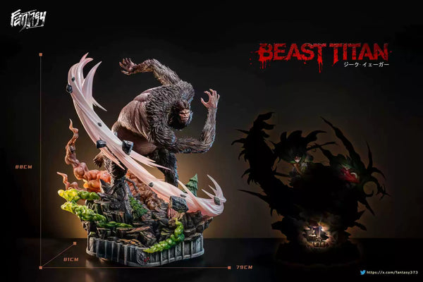 Attack on Titan #1 Beast Titan GK Statue - FANTASY Studio [In-Stock]