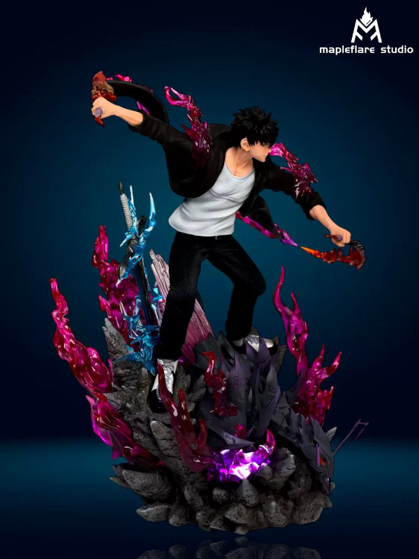 Solo Leveling Sung Jin Woo & Cha Hae In 1/6 GK Statue - Mapleflare Studio [Pre-Order]