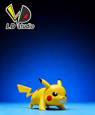 Pokémon Pikachu Ready for Battle 1/1，1/10 GK Statue - LD Studio [Pre-Order]