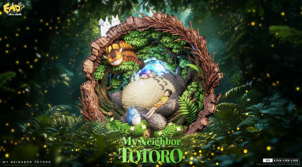 My Neighbor Totoro Dreamy Healing Series 001 A Midsummer Night's Dream 1/6 GK Statue - Emo Studio [Pre-Order]