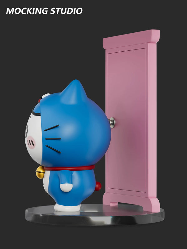 Chiikawa Hachiware Cosplay Doraemon GK Statue - Zhu Yi Wan Jia Studio & MOCKING Studio [Pre-Order]