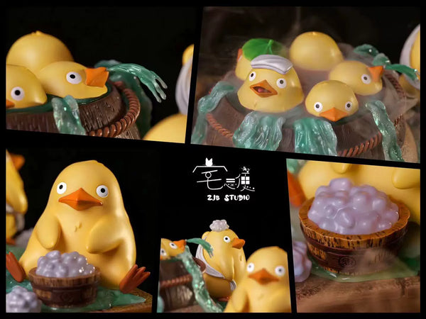 Spirited Away Hayao Miyazaki's Ecological Scene Little Rubber Duck Bath GK Statue - ZJB Studio [Pre-Order]