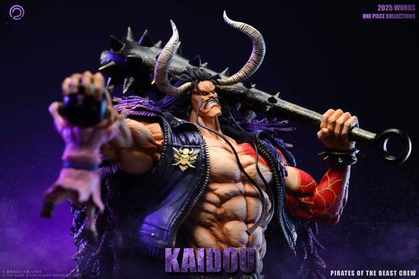 One Piece Wano Country Leather Jacket Kaido pop GK Statue - C2 Studio [Pre-Order]