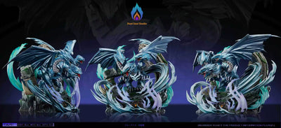 Yu-Gi-Oh! Monster Summoning Series Blue-Eyes Ultimate Dragon Summoning GK Statue - Duel Soul Studio [In-Stock]