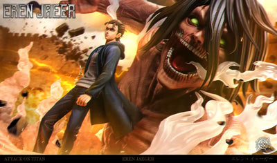 Attack on Titan The Nine Titans Series #1 Eren VS Pieck 1/6 GK Statue - Void Studio [Pre-Order]