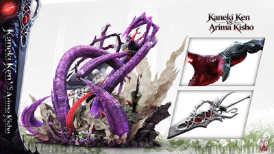 Tokyo Ghoul Kishou Arima VS Kaneki Ken 1/6 GK Statue - Black Goat Studio [Pre-Order]