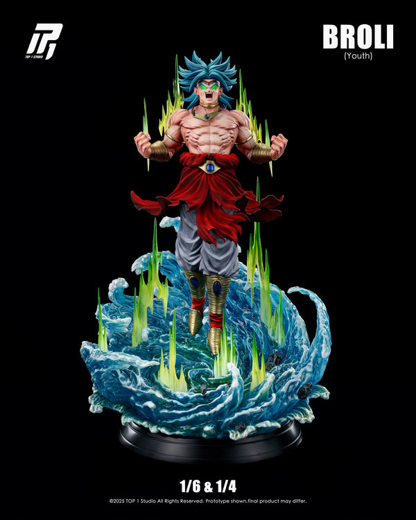 Dragon Ball 1/6 & 1/4 Broly GK Statue - TOP 1 Studio [Pre-Order]