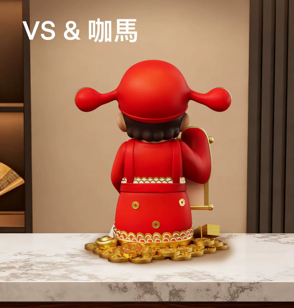 Jumpman Bring Wealth Mario GK Statue - Ka Ma Mo Wan Studio & VS Studio [Pre-Order]