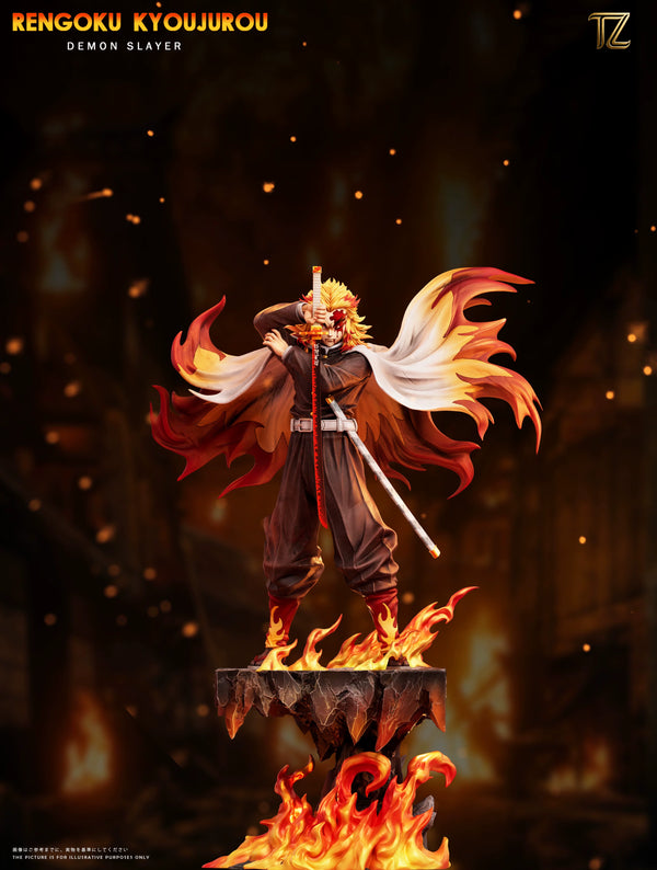 Demon Slayer Flame Hashira Kyojuro Rengoku 1/6 GK Statue - TZ Studio [Pre-Order]